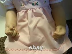 Ashton Drake Elizabeth Precious In Pink 21 Vinyl Baby Girl Doll Rotraut Schrott