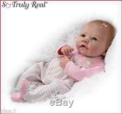 Ashton Drake Elizabeth poseable baby girl Weighted doll Free UK delivery