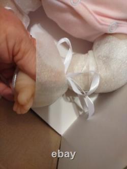 Ashton Drake Ella Interactive Baby Girl Doll Breathes When Touched Lifelike 17