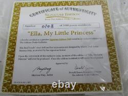 Ashton Drake Ella, My Little Princess Baby Doll by Marissa May withCOA 0/08