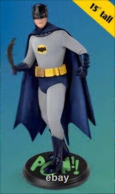 Ashton Drake Galleries 2018 60's TV Series Batman Adam West Statue Limited COA