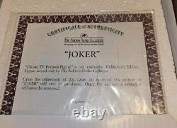 Ashton Drake Galleries 2018 60's TV Series Ceasar Romero Joker Statue COA