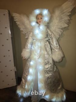 Ashton Drake Galleries 24'Doll Silent Night Angel Battery Operated Collectible