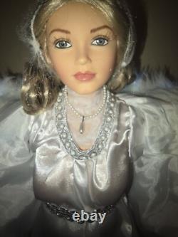 Ashton Drake Galleries 24'Doll Silent Night Angel Battery Operated Collectible