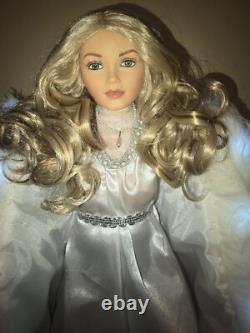 Ashton Drake Galleries 24'Doll Silent Night Angel Battery Operated Collectible