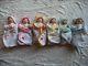 Ashton Drake Galleries 6 Care Bears dolls with papers, rare, Cheer, Bedtime, etc