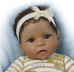 Ashton-Drake Galleries Baby Girl Doll by Artist Linda Murray Star Themed Outfit