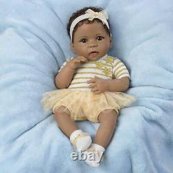 Ashton-Drake Galleries Baby Girl Doll by Artist Linda Murray Star Themed Outfit