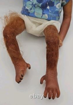 Ashton Drake Galleries Baby Sekou Vinyl Primate Doll (no accessories)