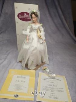 Ashton Drake Galleries Belle Bride Porcelain Doll New With COA & Box 76787