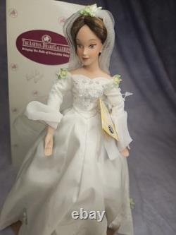 Ashton Drake Galleries Belle Bride Porcelain Doll New With COA & Box 76787