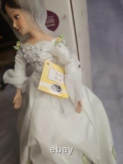 Ashton Drake Galleries Belle Bride Porcelain Doll New With COA & Box 76787