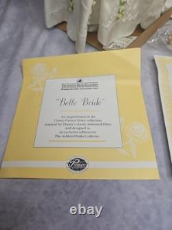 Ashton Drake Galleries Belle Bride Porcelain Doll New With COA & Box 76787