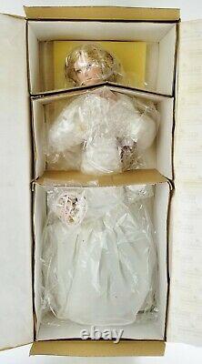 Ashton Drake Galleries Bethany Porcelain 14 Bride Doll by Titus Tomescu NEW