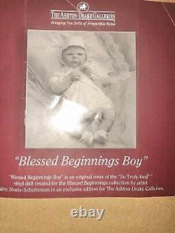 Ashton Drake Galleries Blessed Beginnings Boy Doll