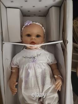 Ashton Drake Galleries Chloe's Look of Love Touch Activated Lifelike Baby Doll