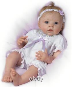 Ashton-Drake Galleries Chloe's Look of Love Touch-Activated Lifelike Baby Doll