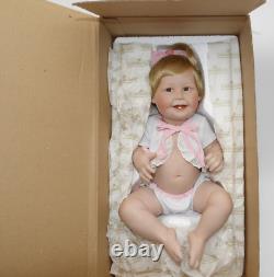 Ashton Drake Galleries Cute as a Button Baby Doll 14 First Issue Barely Yours