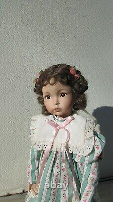 Ashton Drake Galleries EMILY Doll by Dianna Effner Porcelain Excellent 15