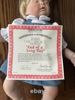 Ashton Drake Galleries End of a Long Day Disney Collection Porcelain doll #76033