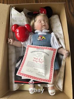 Ashton Drake Galleries End of a Long Day Disney Collection Porcelain doll #76033