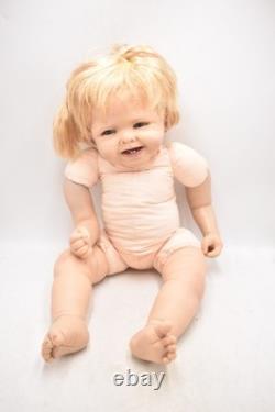 Ashton Drake Galleries Faith Doll by Bonnie Chyle Lifelike Vinyl Baby Doll