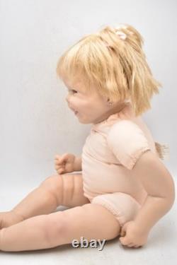 Ashton Drake Galleries Faith Doll by Bonnie Chyle Lifelike Vinyl Baby Doll
