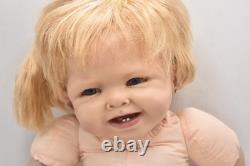 Ashton Drake Galleries Faith Doll by Bonnie Chyle Lifelike Vinyl Baby Doll