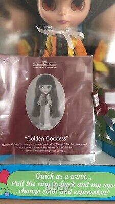 Ashton Drake Galleries Golden Goddess Exclusive Edition Blythe Doll 2006 NEW