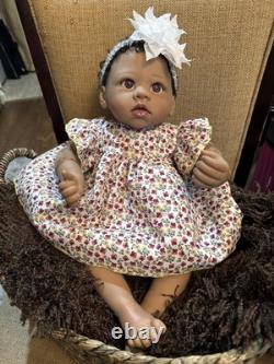 Ashton Drake Galleries INTERACTIVE AA REBORN DOLLs ALICIA by Linda Murray