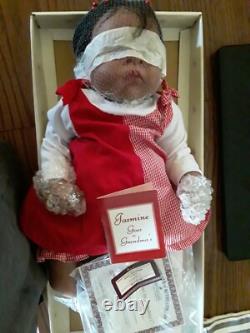 Ashton Drake Galleries Jasmine Goes To Grandmas Vinyl Reborn Doll New In Box