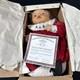 Ashton Drake Galleries Jessica's First Christmas Doll With COA