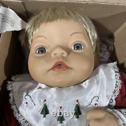 Ashton Drake Galleries Jessica's First Christmas Doll With COA