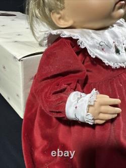 Ashton Drake Galleries Jessica's First Christmas Doll With COA