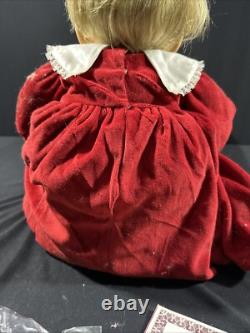 Ashton Drake Galleries Jessica's First Christmas Doll With COA