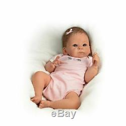 Ashton Drake Galleries LITTLE PEANUT Baby Girl Doll 17 So Truly Real Baby Doll