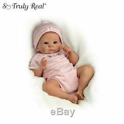 Ashton Drake Galleries LITTLE PEANUT Baby Girl Doll 17 So Truly Real Baby Doll
