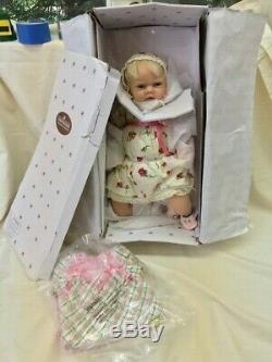 Ashton Drake Lily Rose So Truly Soft Silique Silicone Baby Doll 7 PC Layette Set 