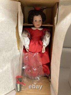 Ashton Drake Galleries Little Women At Christmas Complete Set Of (5) Dolls 10