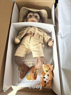 Ashton-Drake Galleries Milo The Safari Monkey Doll Lifelike So Truly Real