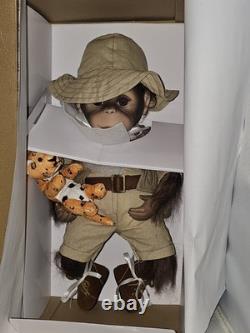 Ashton-Drake Galleries Milo The Safari Monkey Doll Lifelike So Truly Real 16