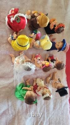 Ashton Drake Galleries Mini Dolls Collection Lot Of 12