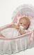 Ashton Drake Galleries My Bundle Of Joy With Bassinet New Mint Condition