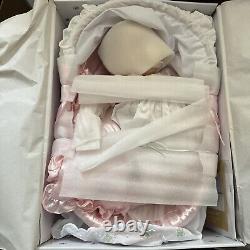 Ashton Drake Galleries My Bundle Of Joy With Bassinet New Mint Condition