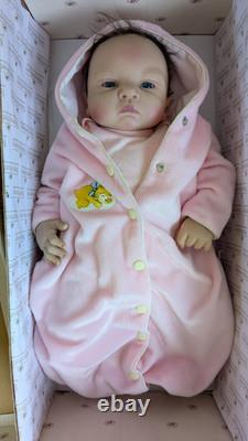 Ashton Drake Galleries Newborn Real Baby Doll In Box Musical Plays Lullaby