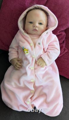 Ashton Drake Galleries Newborn Real Baby Doll In Box Musical Plays Lullaby