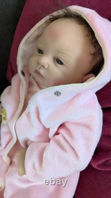 Ashton Drake Galleries Newborn Real Baby Doll In Box Musical Plays Lullaby