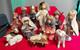 Ashton Drake Galleries, O Holy Night, Nativity Set 9 Pcs. Porcelain + 3 Animals