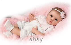 Ashton Drake Galleries Olivia's Gentle Touch Real Lifelike Baby Doll 22-inches