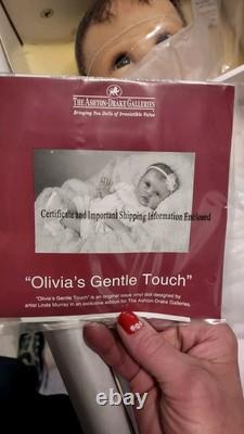 Ashton Drake Galleries Pres. Their First Interactive Doll Olivia's Gentle Touch
